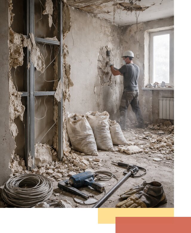 Профессиональный демонтаж зданий и конструкций в Новокубанске