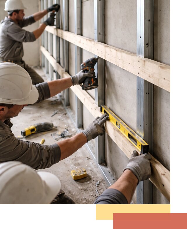 Устройство обрешетки под панели в Новокубанске