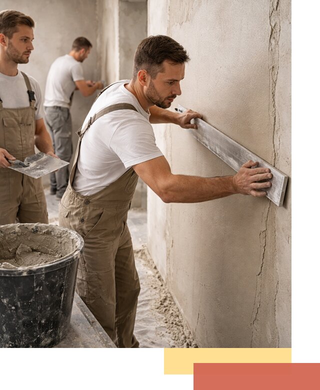 Штукатурка стен без маяков в Новокубанске быстро и качественно