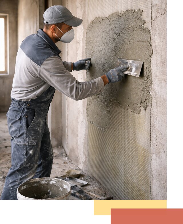 Штукатурка стен по сетке в Новокубанске под ключ качественно и быстро