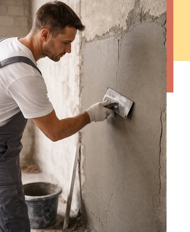 Штукатурка стен под плитку в Новокубанске от 4367 руб./м2 — выравнивание под плитку | ОТДЕЛОЧНИК-Нкб