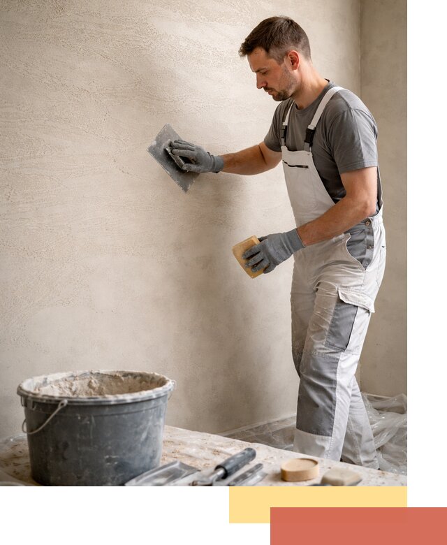 Декоративная штукатурка травертин в Новокубанске для стен и потолков