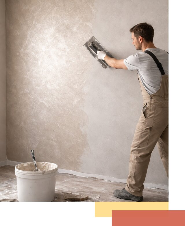 Декоративная штукатурка «Мокрый шелк» под ключ в Новокубанске