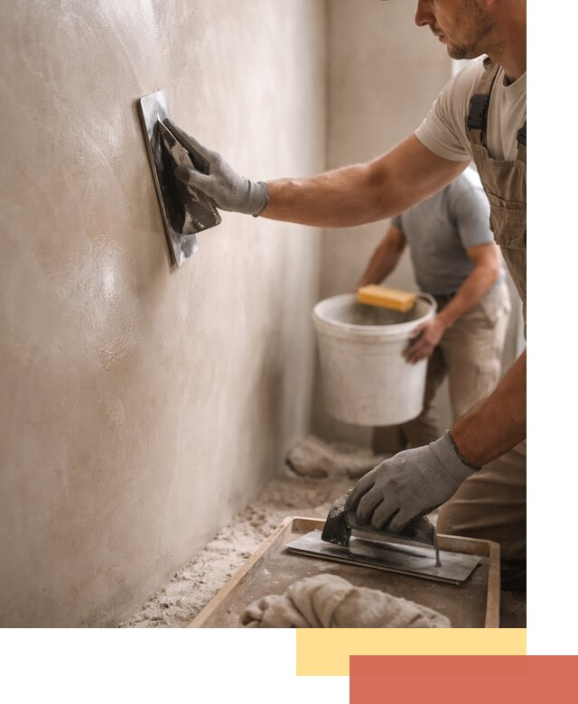 Нанесение марокканской штукатурки таделакт в Новокубанске