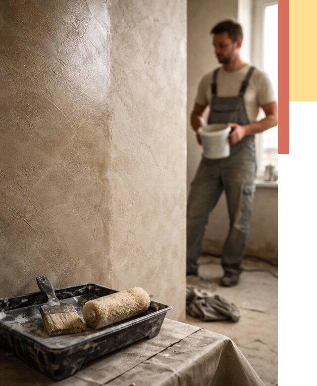 Нанесение воска на штукатурку в Новокубанске от 3639 руб. | Услуги ОТДЕЛОЧНИК-Нкб