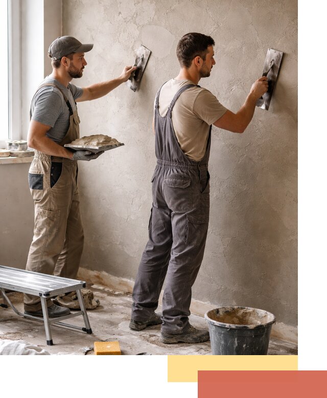 Ремонт декоративной штукатурки и восстановление фактуры в Новокубанске