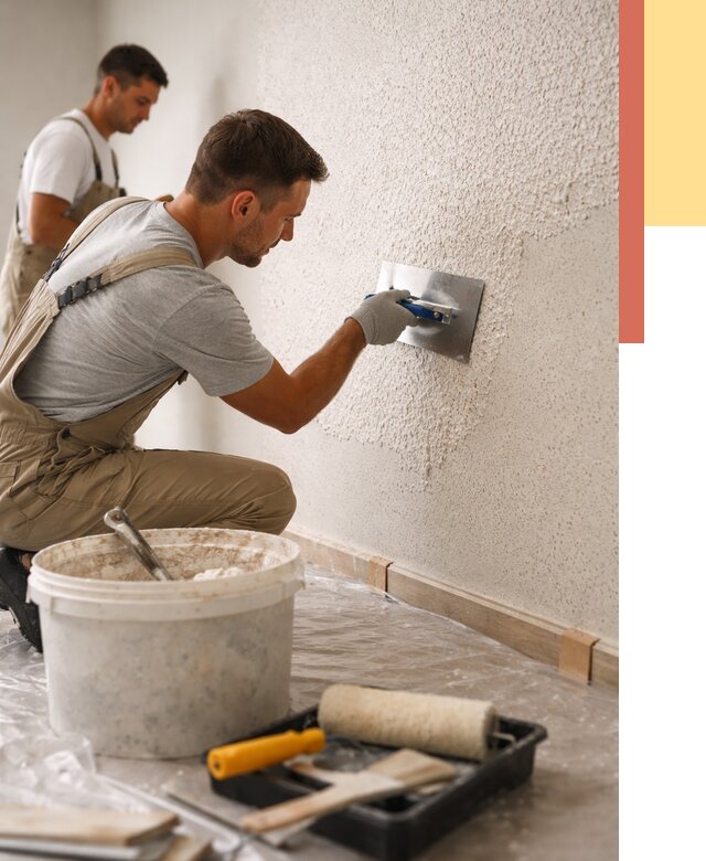 Нанесение жидких обоев в Новокубанске от 7799 руб./м2 — быстро и недорого | ОТДЕЛОЧНИК-Нкб