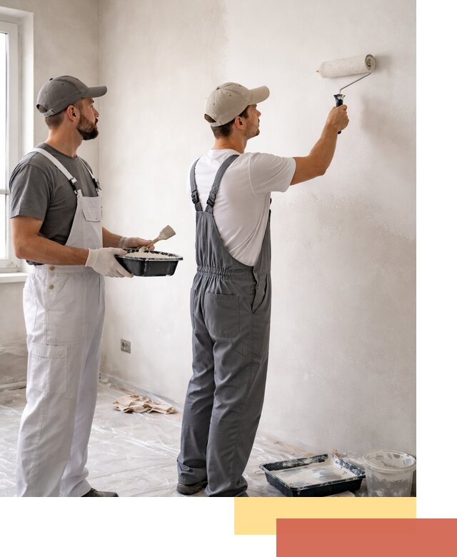 Покраска стен водоэмульсионной краской в Новокубанске