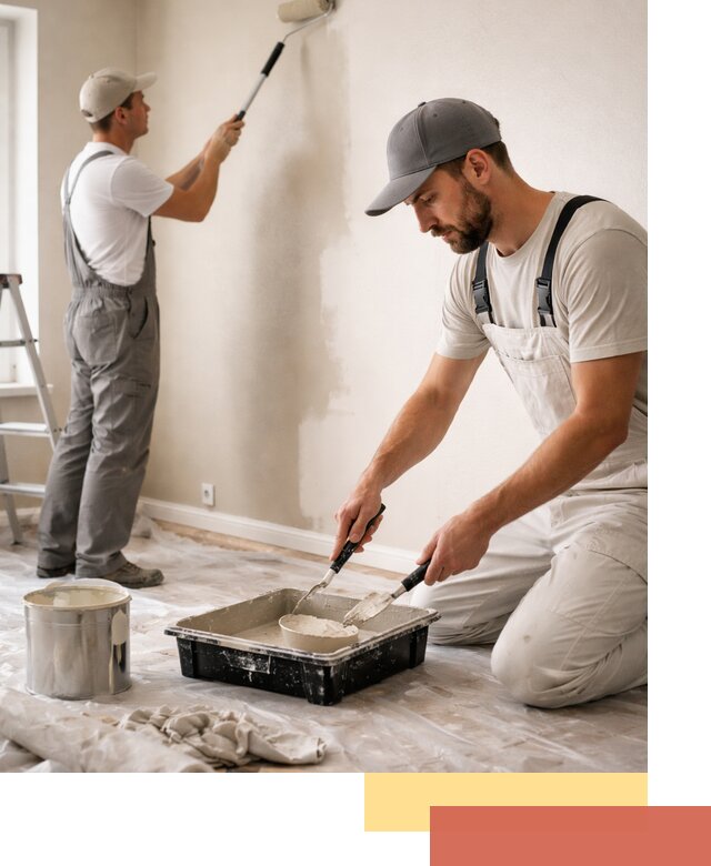 Покраска стен в квартире в Новокубанске — профессионально и аккуратно