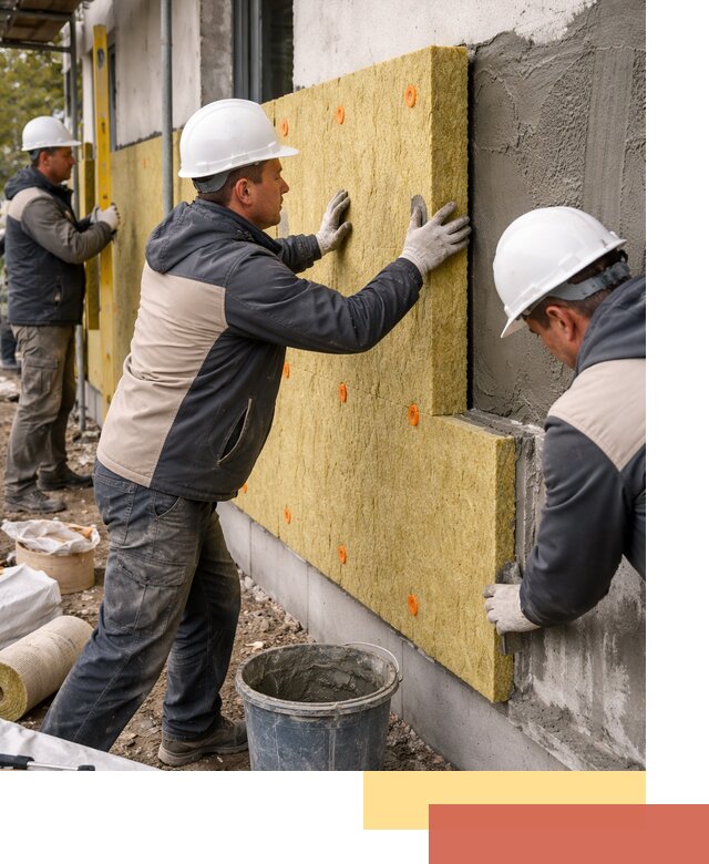 Утепление стен минватой в Новокубанске — тепло и звукоизоляция