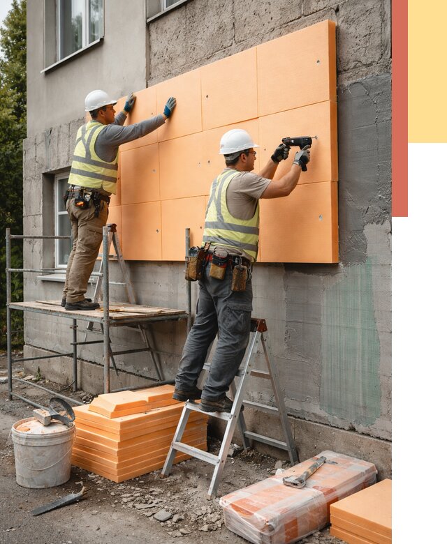 Утепление стен пеноплексом в Новокубанске от 1924 руб./м2 — быстро и недорого | ОТДЕЛОЧНИК-Нкб