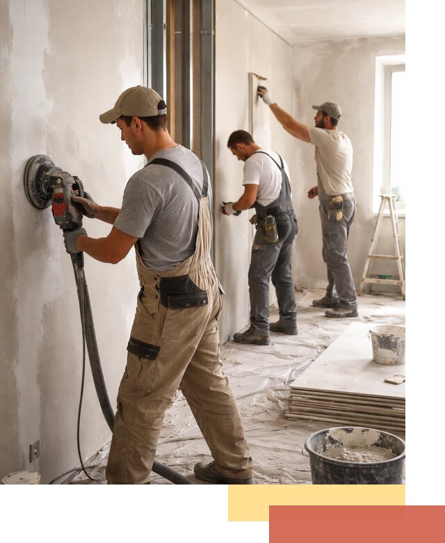 Профессиональная отделка стен в Новокубанске качественно и в срок