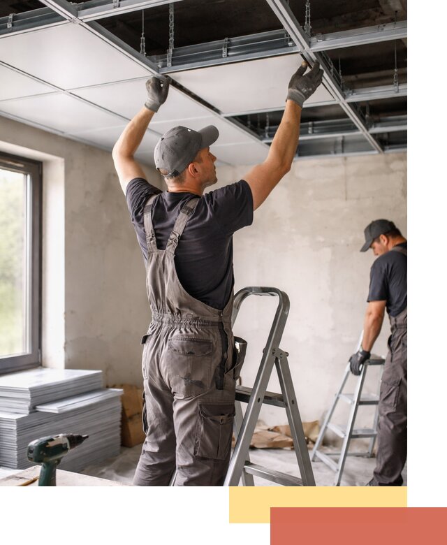 Монтаж кассетного потолка в Новокубанске качественно и быстро