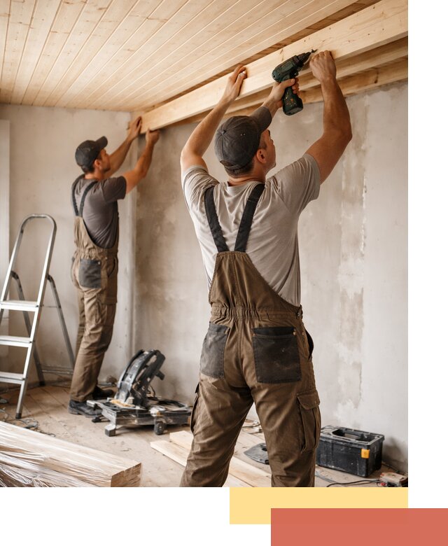 Монтаж потолка из вагонки в Новокубанске профессионально и аккуратно