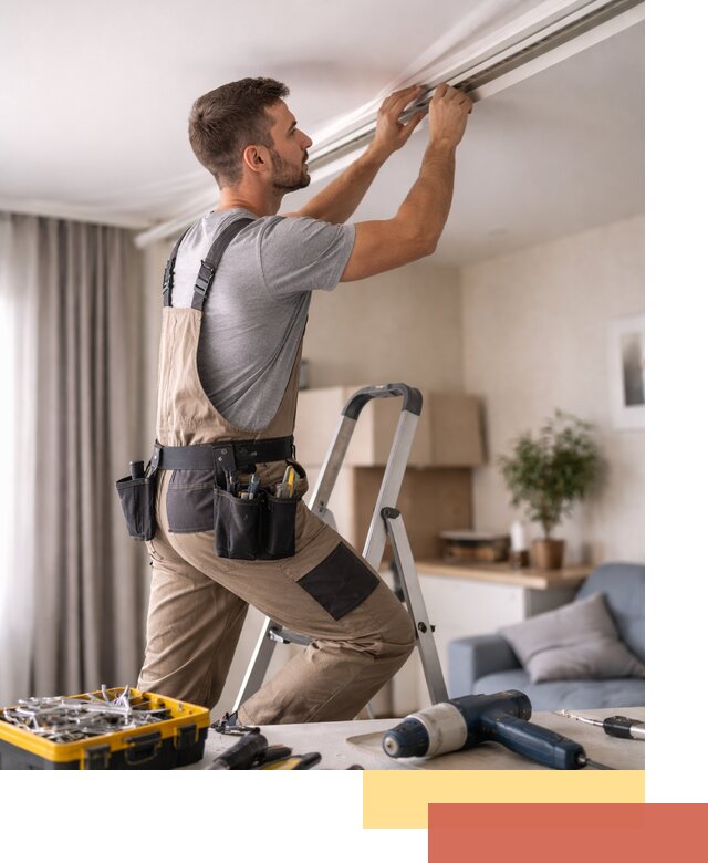 Ремонт натяжных потолков в Новокубанске — качественно и оперативно