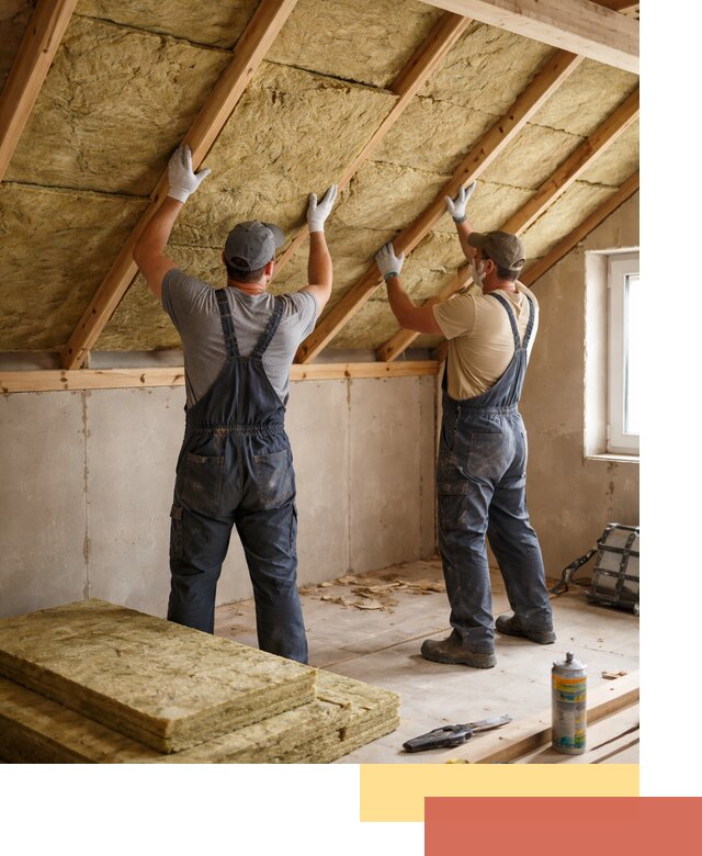 Утепление потолка минеральной ватой в Новокубанске